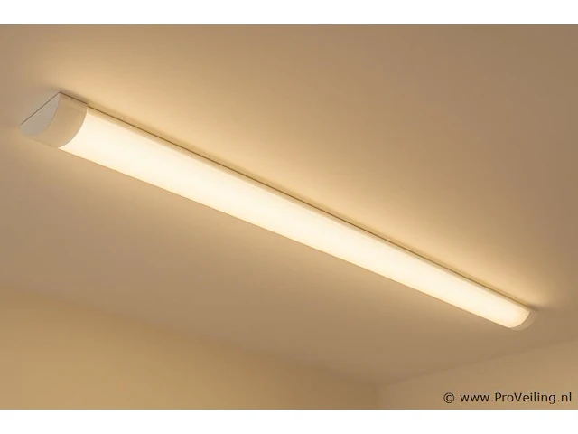 10 x led batten 54w – 150cm – 4000k blanc neutraal – stofdicht – 30.000h - afbeelding 1 van  5