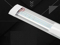 10 x led batten 54w – 150cm – 4000k blanc neutraal – stofdicht – 30.000h - afbeelding 3 van  5