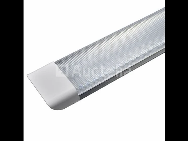 10 x led batten light 120w met lens - 6500k koud wit - afbeelding 1 van  5