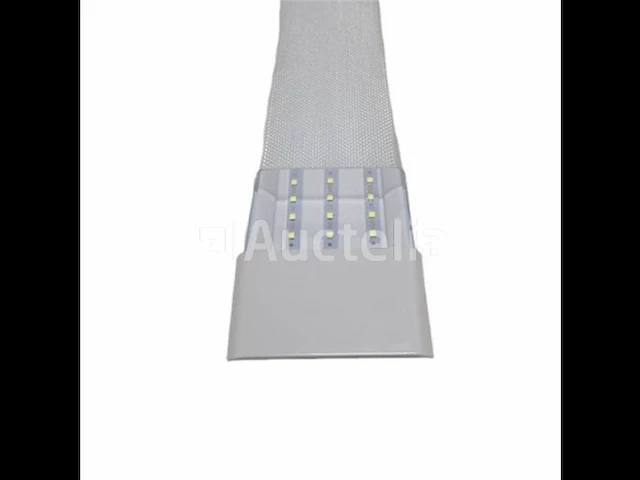 10 x led batten light 120w met lens - 6500k koud wit - afbeelding 3 van  5