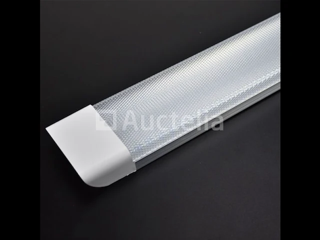 10 x led batten light 120w met lens - 6500k koud wit - afbeelding 3 van  5