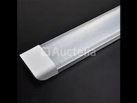 10 x led batten light 120w met lens - 6500k koud wit - afbeelding 3 van  5