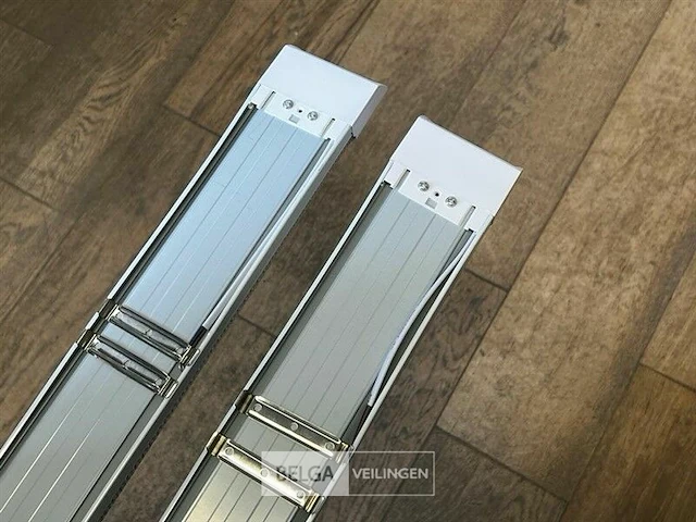 10 x led batten light 120w met lens - 6500k koud wit - afbeelding 3 van  6