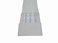 10 x led batten light 120w met lens - 6500k koud wit - afbeelding 5 van  6
