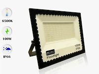 10 x led breedstraler 100w mini smd - 6500k koud wit - afbeelding 4 van  4