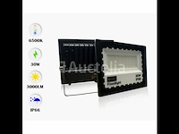 10 x led breedstraler 30w mini smd - 6500k koud wit - afbeelding 3 van  3