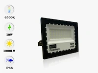 10 x led breedstraler 30w mini smd - 6500k koud wit - afbeelding 1 van  4