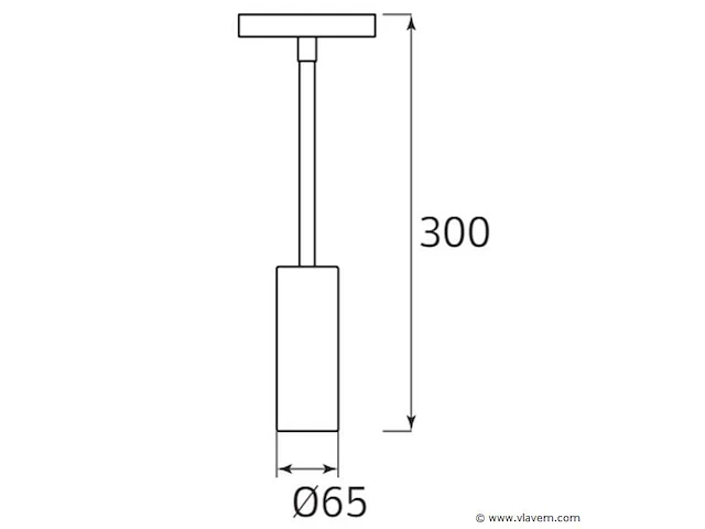 10 x led hangspot op magnetische rail 48v - 4200k neutraal wit -30w - zwart - afbeelding 3 van  4