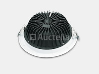 10 x led inbouwspot – 30w – 3000k warm wit – cob – rond – 2700 lm – ø300 mm – ip20 - afbeelding 2 van  4