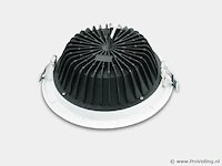 10 x led inbouwspot – 30w – 3000k warm wit – cob – rond – 2700 lm – ø300 mm – ip20 - afbeelding 3 van  4