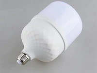 10 x led lamp – e27 – 48w – 6500k – koud wit - afbeelding 2 van  3