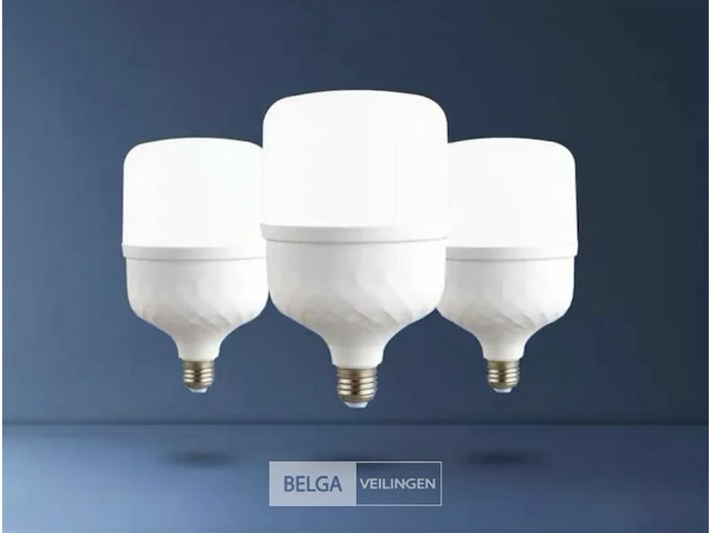 10 x led lamp – e27 – 48w – 6500k – koud wit - afbeelding 1 van  4