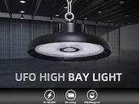 10 x led-lamp highbay 200w – 150 lm/w – 3cct verstelbaar (3000k/4500k/6500k) – ip65 waterdicht - afbeelding 1 van  5