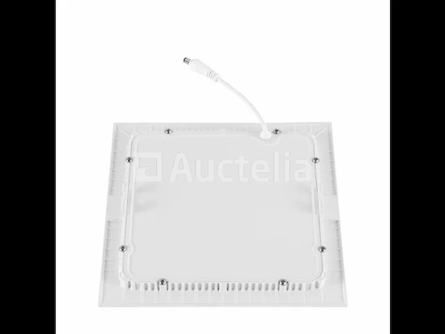 10 x led paneel 12w - led smd - inbouw - vierkant - 6500k (daglicht) - afbeelding 1 van  4