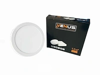 10 x led paneel 12w - led smd - opbouw - rond - 6500k (daglicht) - afbeelding 4 van  5