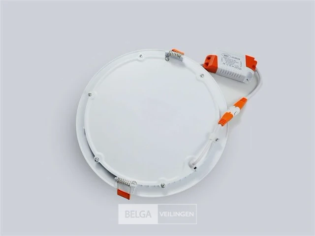 10 x led paneel 18w - led smd - inbouw - rond - 6500k (daglicht) - afbeelding 3 van  5