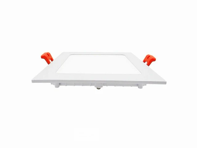 10 x led paneel 18w - led smd - inbouw - vierkant - 3000k (warm wit) - afbeelding 3 van  5