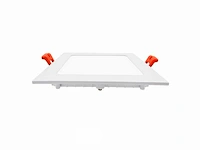 10 x led paneel 18w - led smd - inbouw - vierkant - 3000k (warm wit) - afbeelding 3 van  5