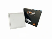 10 x led paneel 18w - led smd - opbouw - vierkant - 6500k (daglicht) - afbeelding 3 van  5