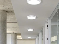 10 x led-paneel – ronde opbouwmontage – rond – 30w – 6500k – koud wit - afbeelding 1 van  4