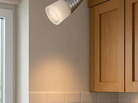10 x led plafondspot – di02 – 5w – 4000k – neutraal wit – zilver - afbeelding 1 van  4