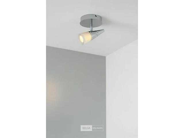 10 x led plafondspot – di02 – 5w – 4000k – neutraal wit – zilver - afbeelding 4 van  5