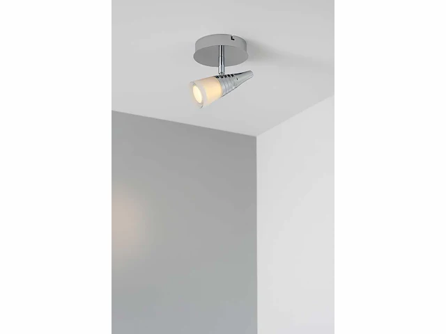 10 x led plafondspot – di02 – 5w – 4000k – neutraal wit – zilver - afbeelding 3 van  4