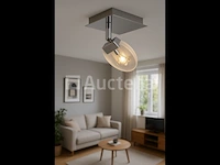 10 x led plafondspot – hl7161l – 5w – 4000k – neutraal wit – zilver - afbeelding 3 van  4
