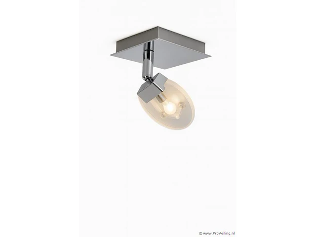 10 x led plafondspot – hl7161l– 5w – 4000k – neutraal wit – zilver - afbeelding 2 van  4