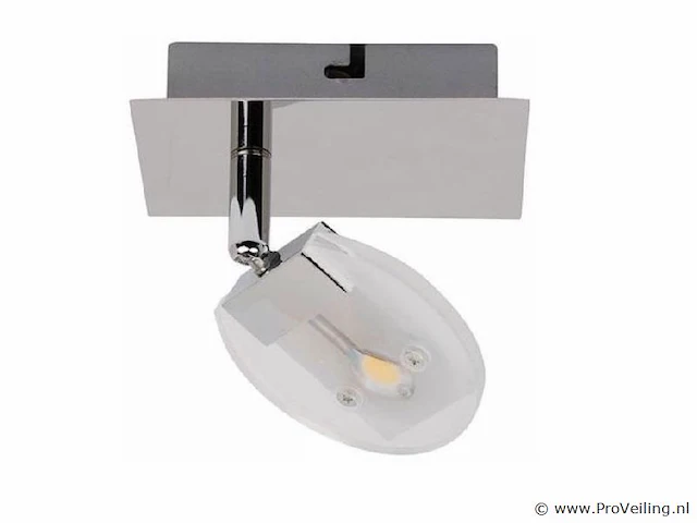 10 x led plafondspot – hl7161l– 5w – 4000k – neutraal wit – zilver - afbeelding 4 van  4