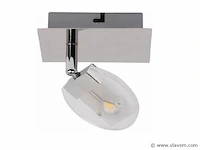 10 x led plafondspot – hl7161l– 5w – 4000k – neutraal wit – zilver - afbeelding 4 van  4