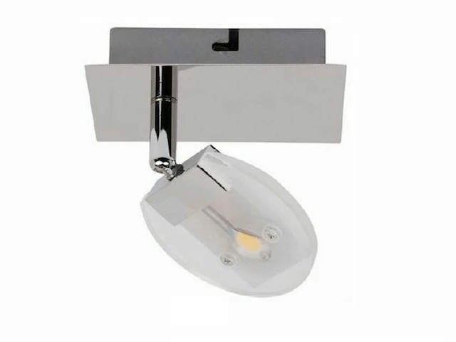 10 x led plafondspot – hl7161l– 5w – 4000k – neutraal wit – zilver - afbeelding 5 van  5