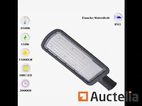 10 x led straatverlichting 150w - 6500k koud wit - afbeelding 5 van  5