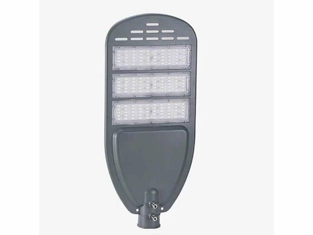 10 x led straatverlichting 150w met sensor - 6500k koud wit - ip65 - afbeelding 3 van  5