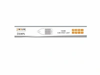 10 x led straatverlichting 150w met sensor - 6500k koud wit - ip65 - afbeelding 5 van  5