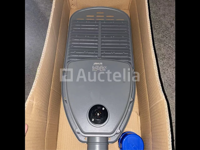 10 x led straatverlichting 150w met sensor - 6500k koud wit - afbeelding 5 van  5