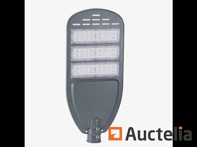 10 x led straatverlichting 150w met sensor - 6500k koud wit - afbeelding 2 van  5