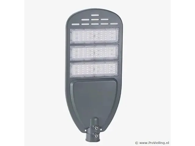 10 x led straatverlichting 150w met sensor - 6500k koud wit - afbeelding 3 van  5