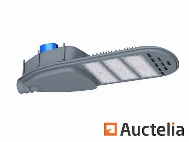 10 x led straatverlichting 150w met sensor -6500k koud wit - afbeelding 3 van  4