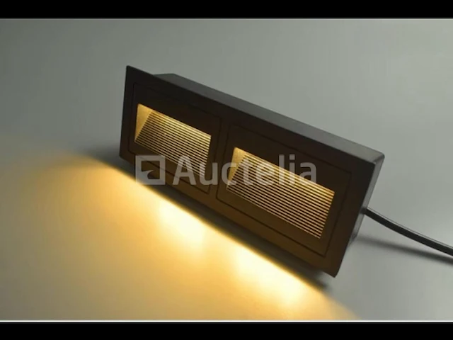 10 x led trapverlichting - 6w - ip65 - 3000k warm wit (ly06) - afbeelding 1 van  3