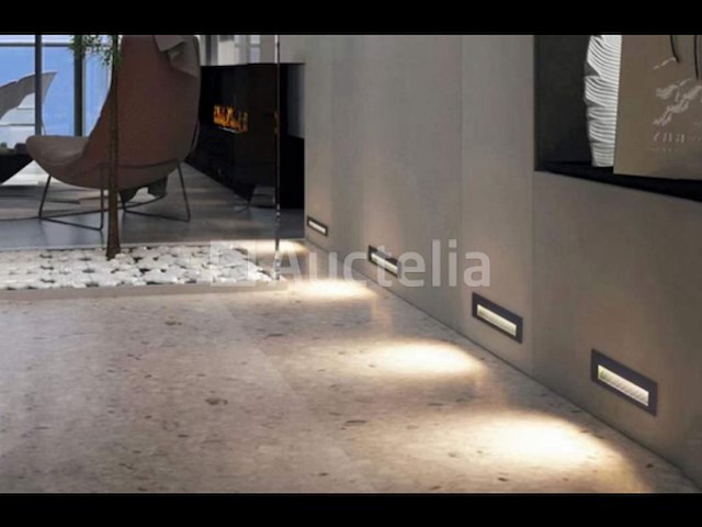 10 x led trapverlichting 6w – 540 lm – 3000k witc warm – ip65 waterdicht – rechthoekig – antraciet (ly05) - afbeelding 3 van  3