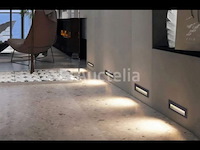 10 x led trapverlichting 6w – 540 lm – 3000k witc warm – ip65 waterdicht – rechthoekig – antraciet (ly05) - afbeelding 3 van  3