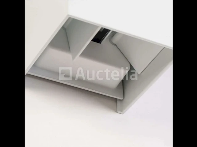 10 x led wandlamp - bidirectioneel - kubus (sw-2312-2) - 10w warm wit - afbeelding 1 van  5