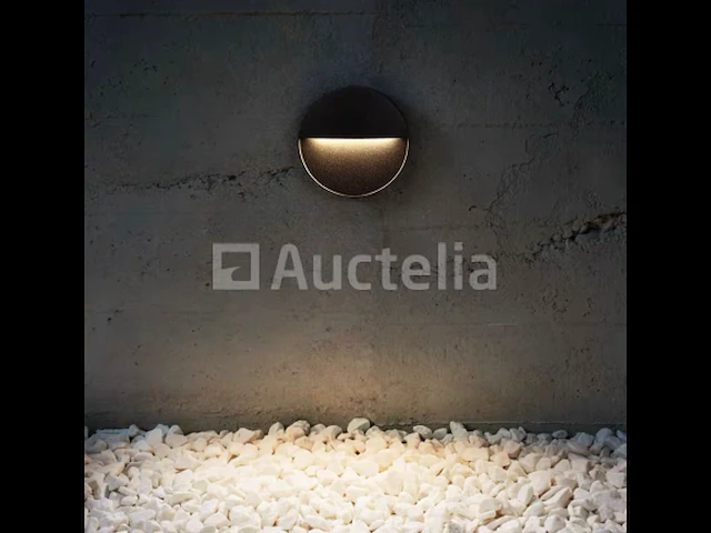 10 x led wandlamp (s-22r) - 6w - 3500k warm wit - afbeelding 3 van  5