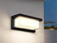 10 x led wandlamp (saw-02) -3500k warm wit - afbeelding 3 van  5