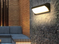 10 x led wandlamp (saw-05) -3500k warm wit