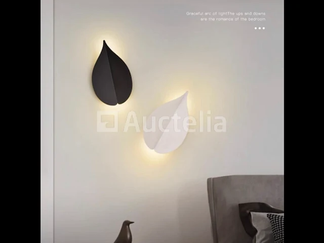 10 x led wandlamp (sw-239) - 3500k warm wit - afbeelding 2 van  3