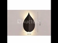 10 x led wandlamp (sw-239) - 3500k warm wit - afbeelding 3 van  3