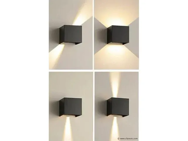 10 x led wandlamp - afbeelding 1 van  4
