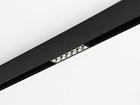 10 x libra draaibare lineaire led-spot op magnetische rail 48v - 4000k neutraal wit -6w - zwart - afbeelding 1 van  4